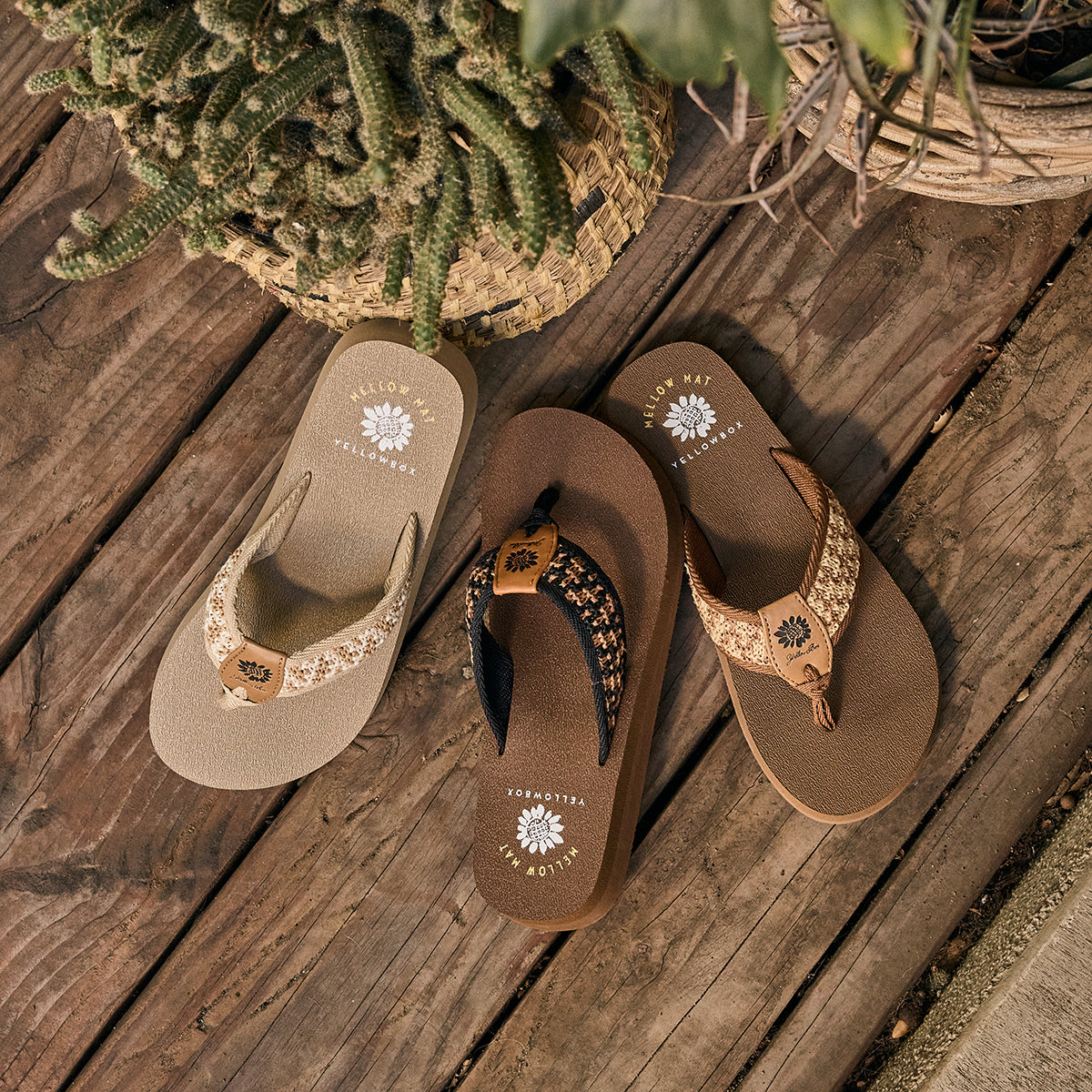 Yellow Box Footwear Nellia Flip Flop - Natural