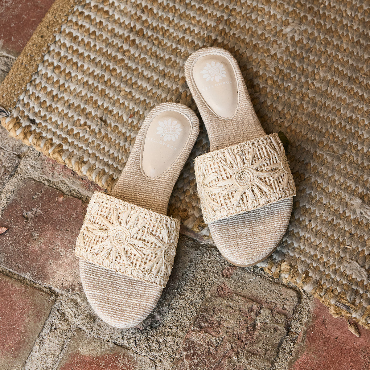 Yellow Box Footwear Haruka Slide Sandal - Ivory