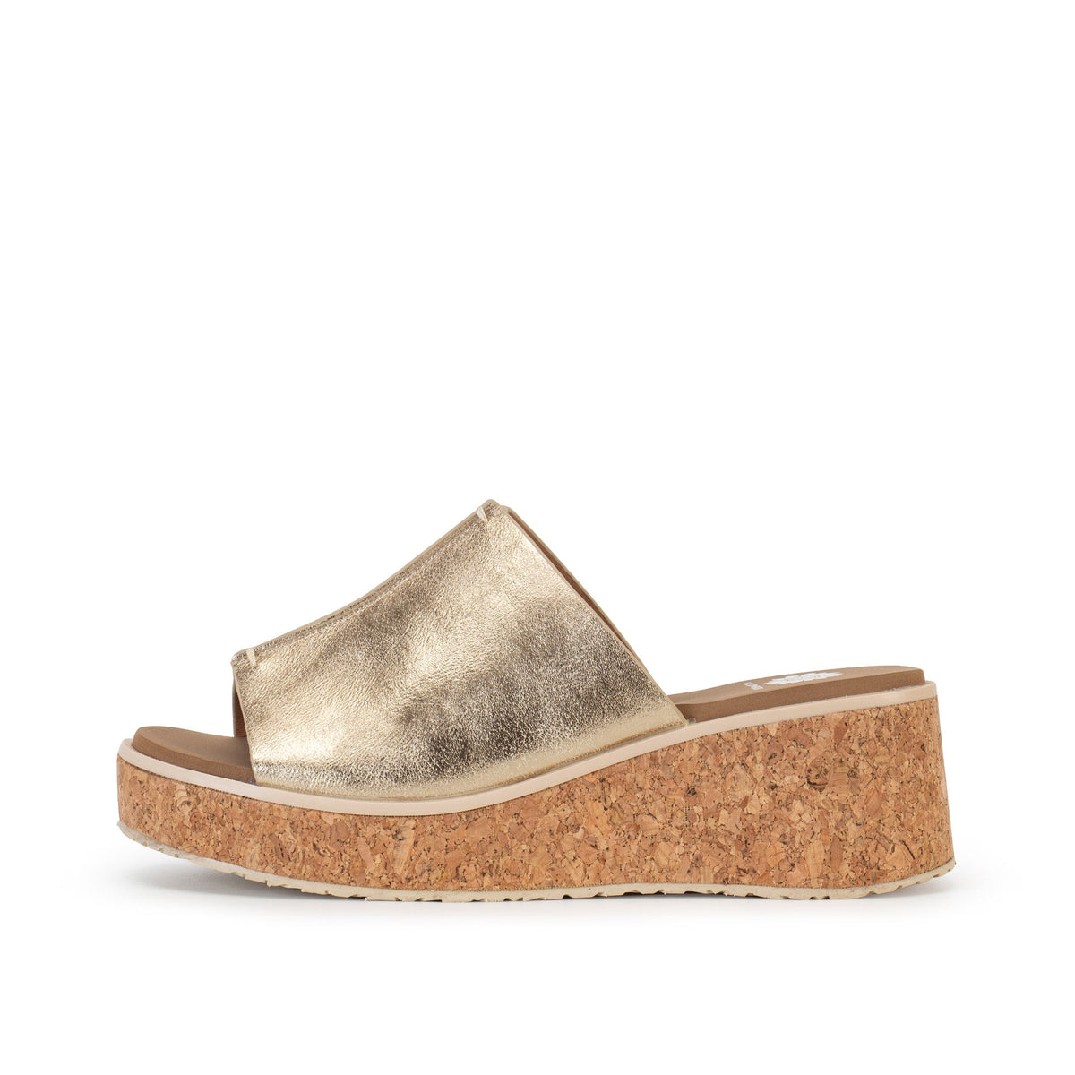 Yellow Box Footwear Vienna Cork Wedge Sandal - Tan