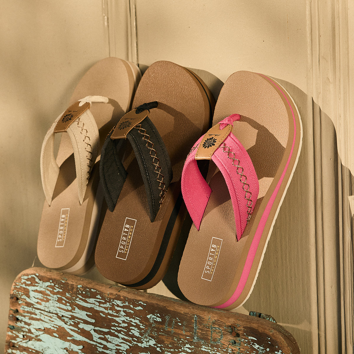 Yellow Box Footwear Malibu Flatform Sandal - Fuchsia