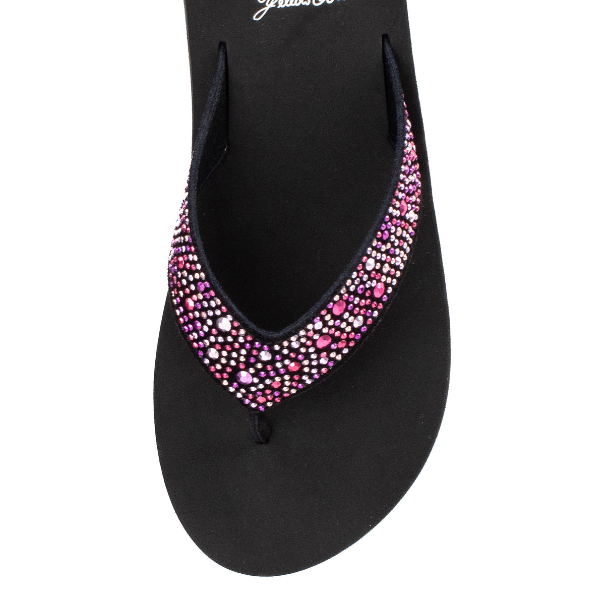 Yellow Box Footwear Africa Wedge Sandal - Purple Multi