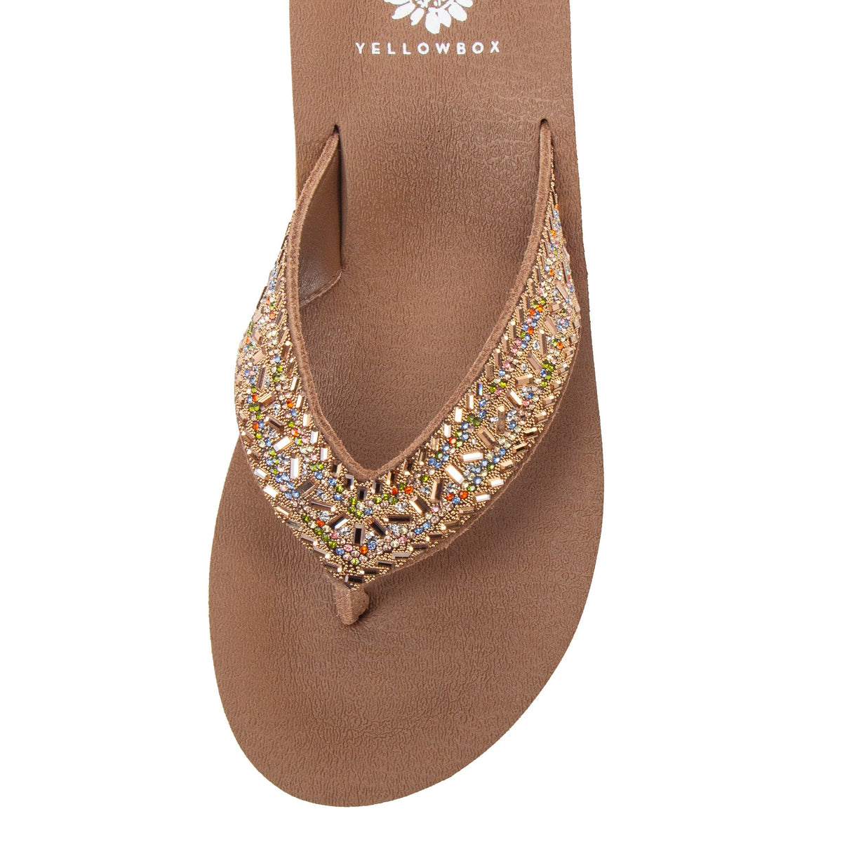Yellow Box Footwear Bryce Flatform Sandal - Tan Multi