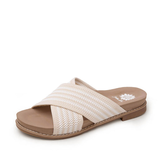 Yellow Box Footwear Kable Slide Sandal - Natural