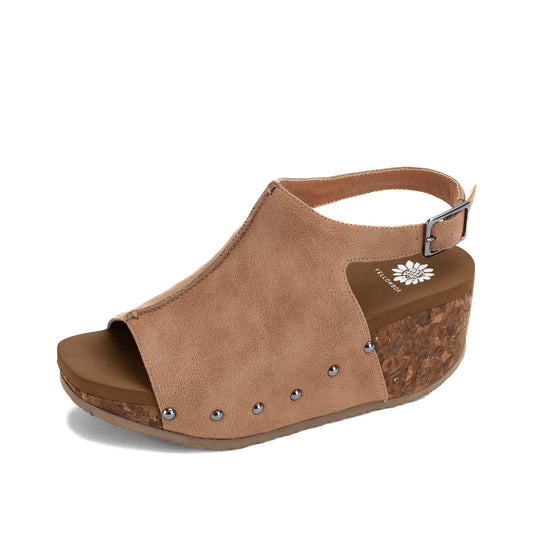 Yellow Box Footwear Capella Wedge Sandal - Taupe