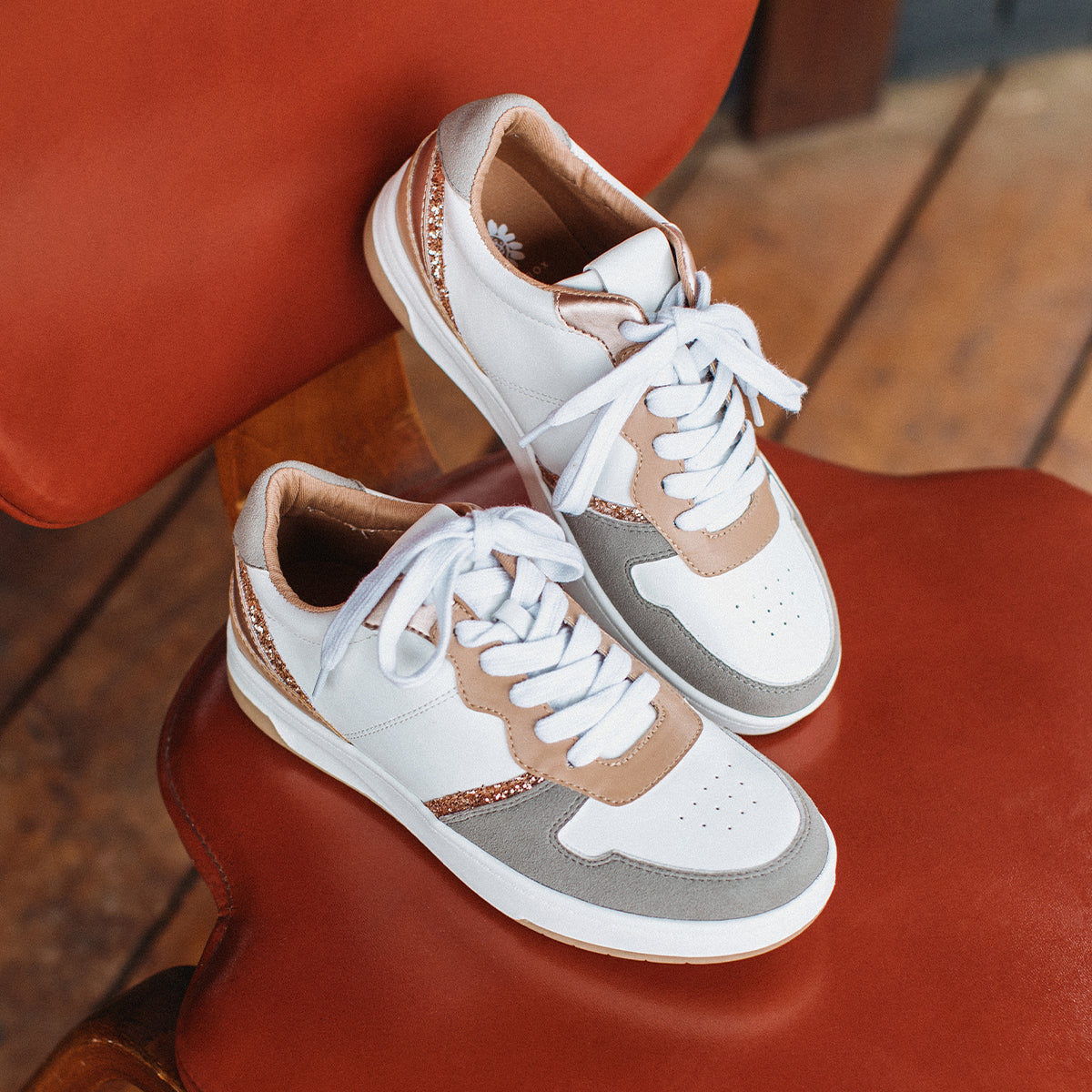 Yellow Box Footwear Niko Low-top Court Sneaker - Blush