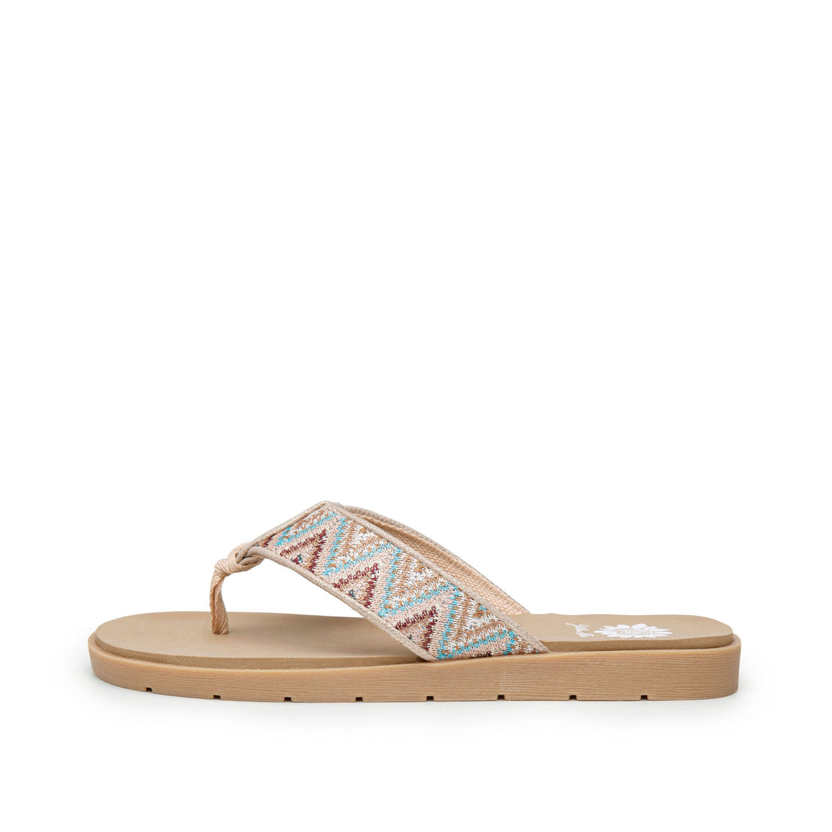 Yellow Box Footwear Fidda Flip Flop Sandal - Black
