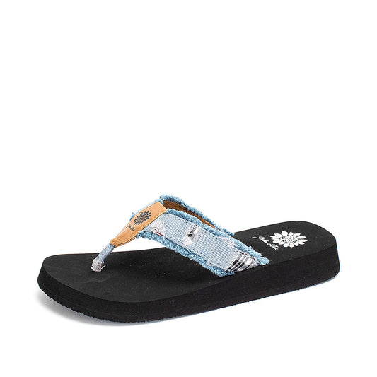 Yellow Box Footwear Faris Flip Flop - Lt. Blue