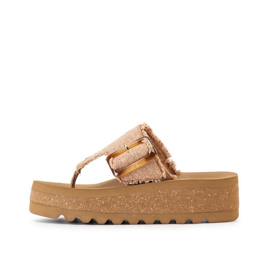 Yellow Box Footwear Carlow Flatform Sandal - Multi