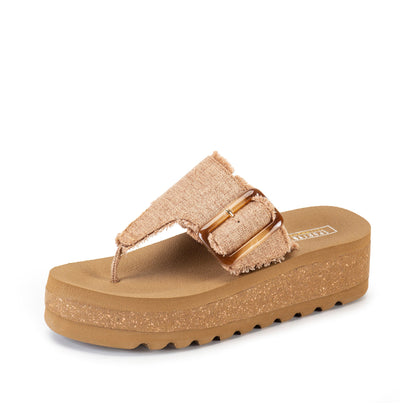Yellow Box Footwear Carlow Flatform Sandal - Multi