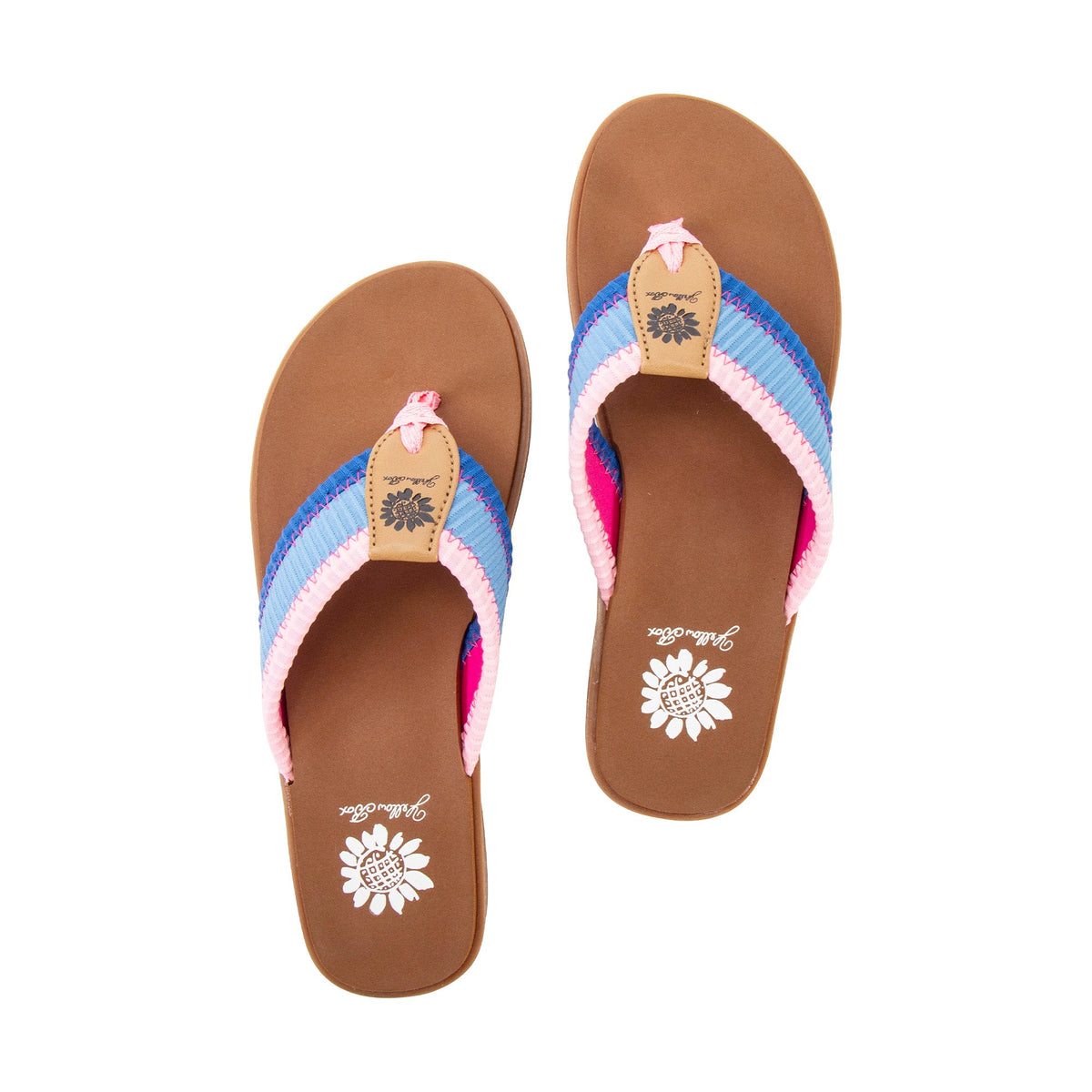 Yellow Box Footwear Fahad Flip Flop - Blue Multi