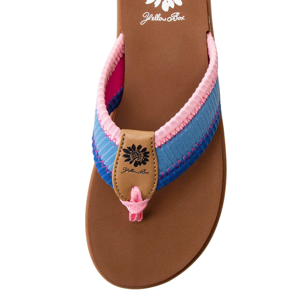 Yellow Box Footwear Fahad Flip Flop - Blue Multi