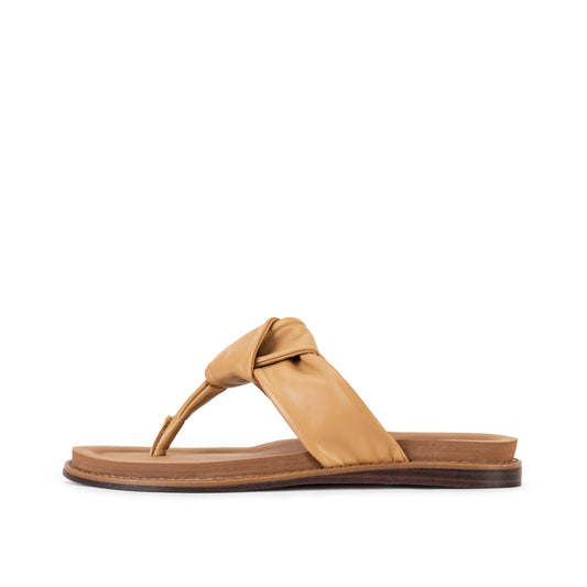 Yellow Box Footwear Caine Knotted Sandal - Tan