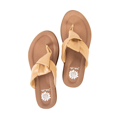 Yellow Box Footwear Caine Knotted Sandal - Tan