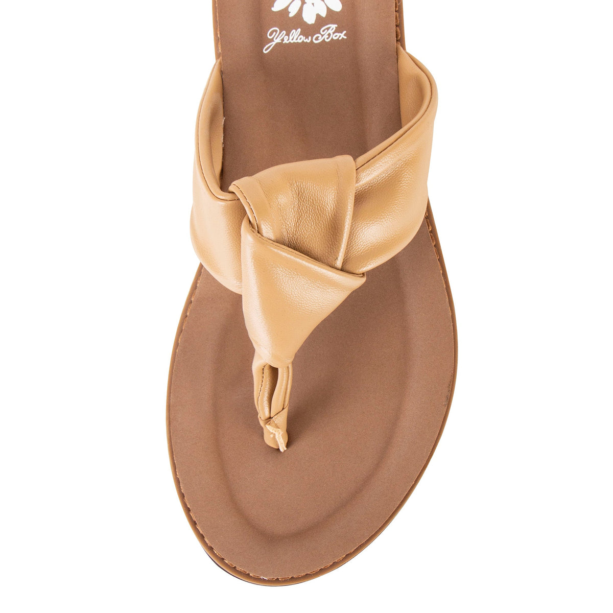 Yellow Box Footwear Caine Knotted Sandal - Tan