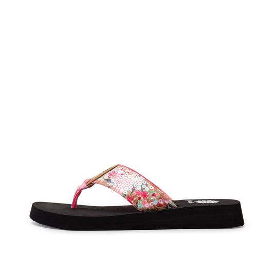 Yellow Box Footwear Frances Flip Flop - Pink Multi