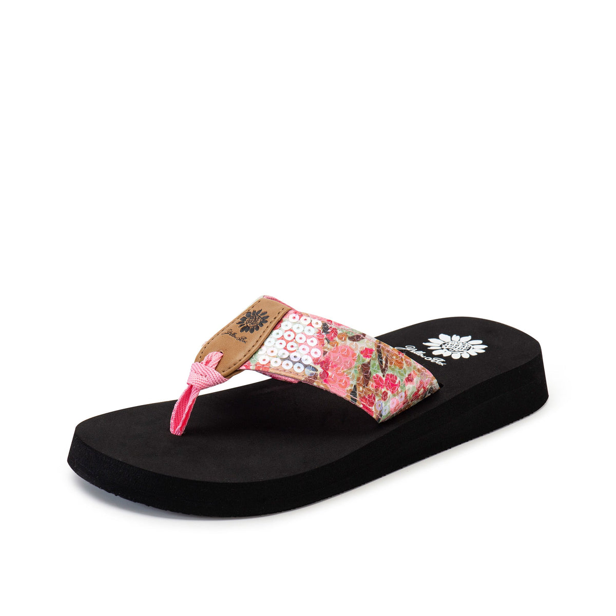 Yellow Box Footwear Frances Flip Flop - Pink Multi