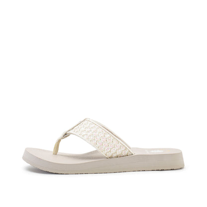 Yellow Box Footwear Neiko Flip Flop - Ivory
