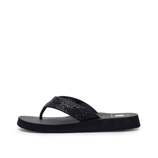 Yellow Box Footwear Nalaya Flip Flop - Black