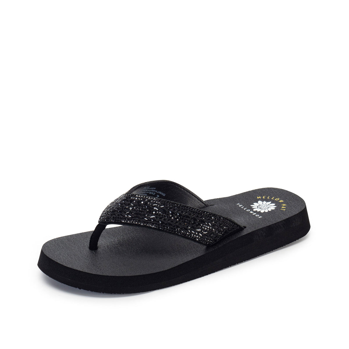 Yellow Box Footwear Nalaya Flip Flop - Black
