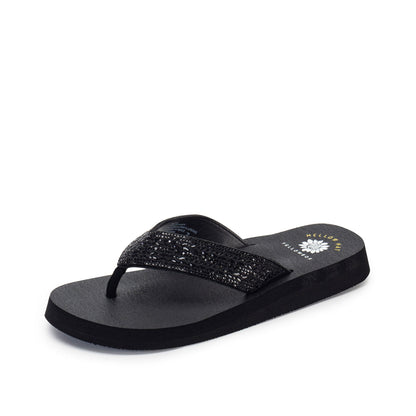 Yellow Box Footwear Nalaya Flip Flop - Black
