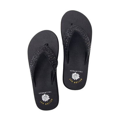 Yellow Box Footwear Nalaya Flip Flop - Black