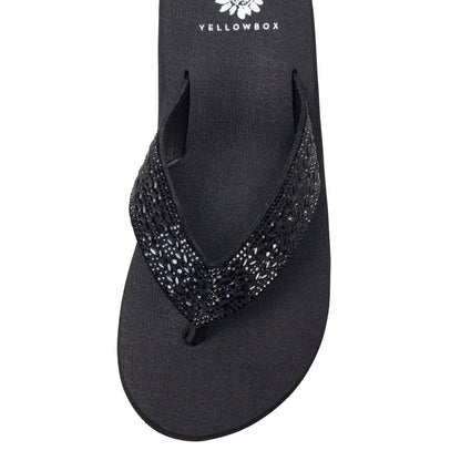 Yellow Box Footwear Nalaya Flip Flop - Black