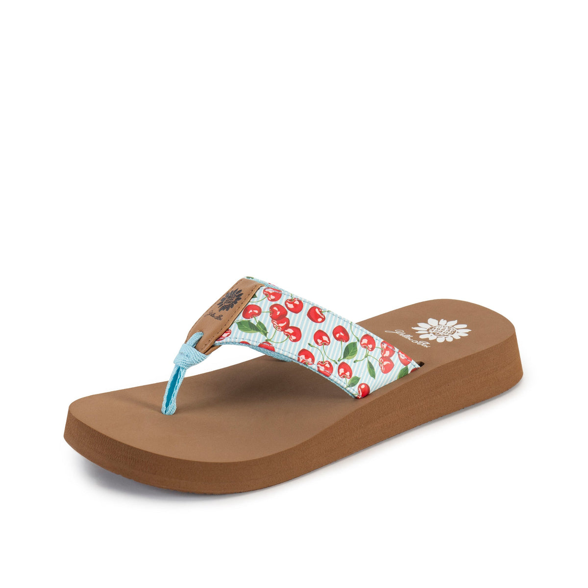 Yellow Box Footwear Rosamel Flip Flop - Red Blue