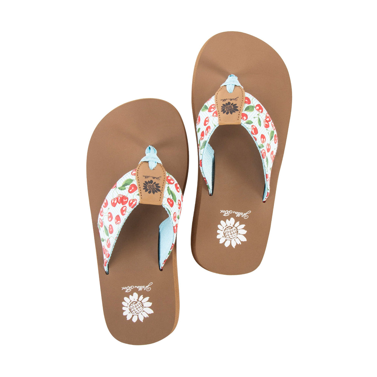 Yellow Box Footwear Rosamel Flip Flop - Red Blue