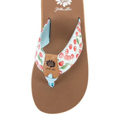 Yellow Box Footwear Rosamel Flip Flop - Red Blue
