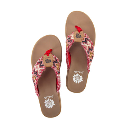 Yellow Box Footwear Fonatana Sandal - Turquoise Multi