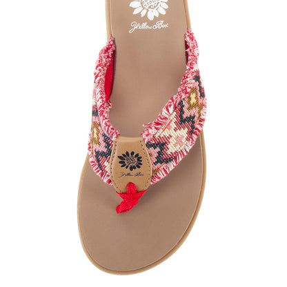 Yellow Box Footwear Fonatana Sandal - Turquoise Multi