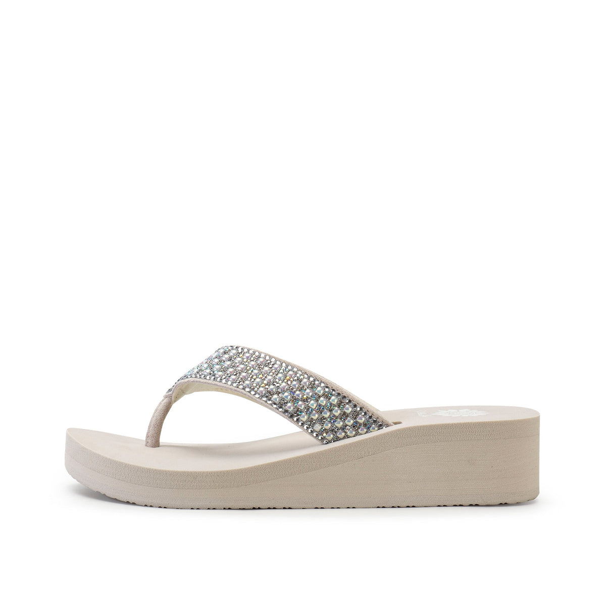 Yellow Box Footwear Sencha Wedge Sandal - Sand Stone