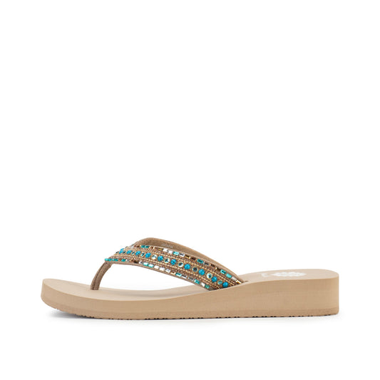 Yellow Box Footwear Jocasta sandal - Taupe Multi