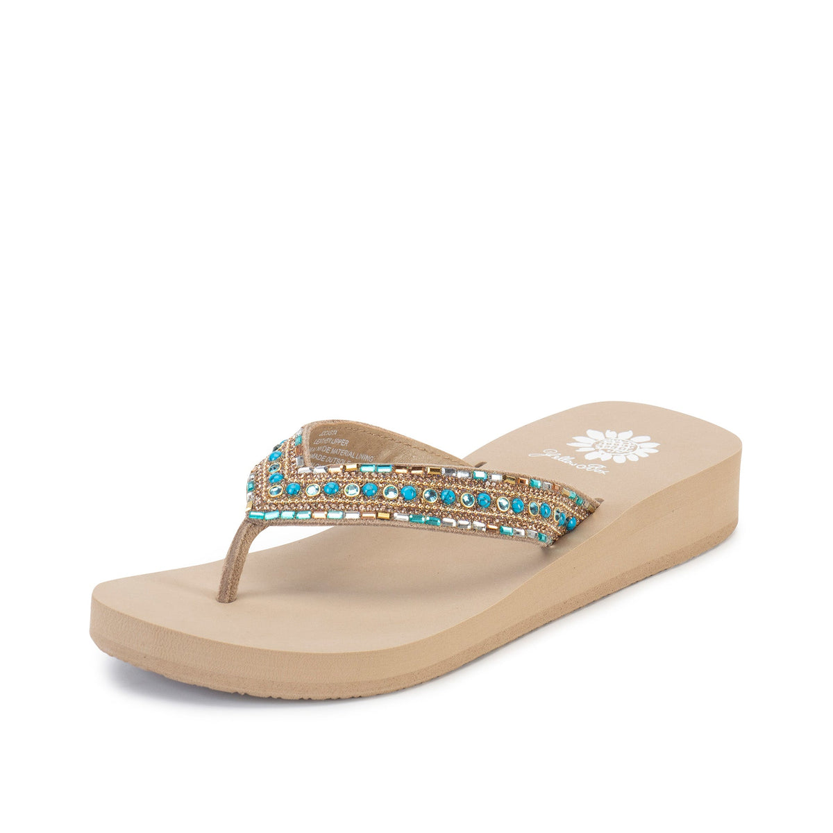 Yellow Box Footwear Jocasta sandal - Taupe Multi