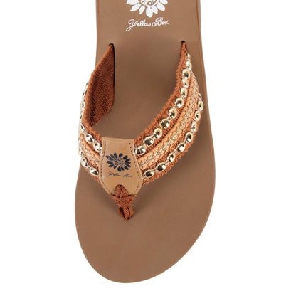 Yellow Box Footwear Genevia Sandal - Tan