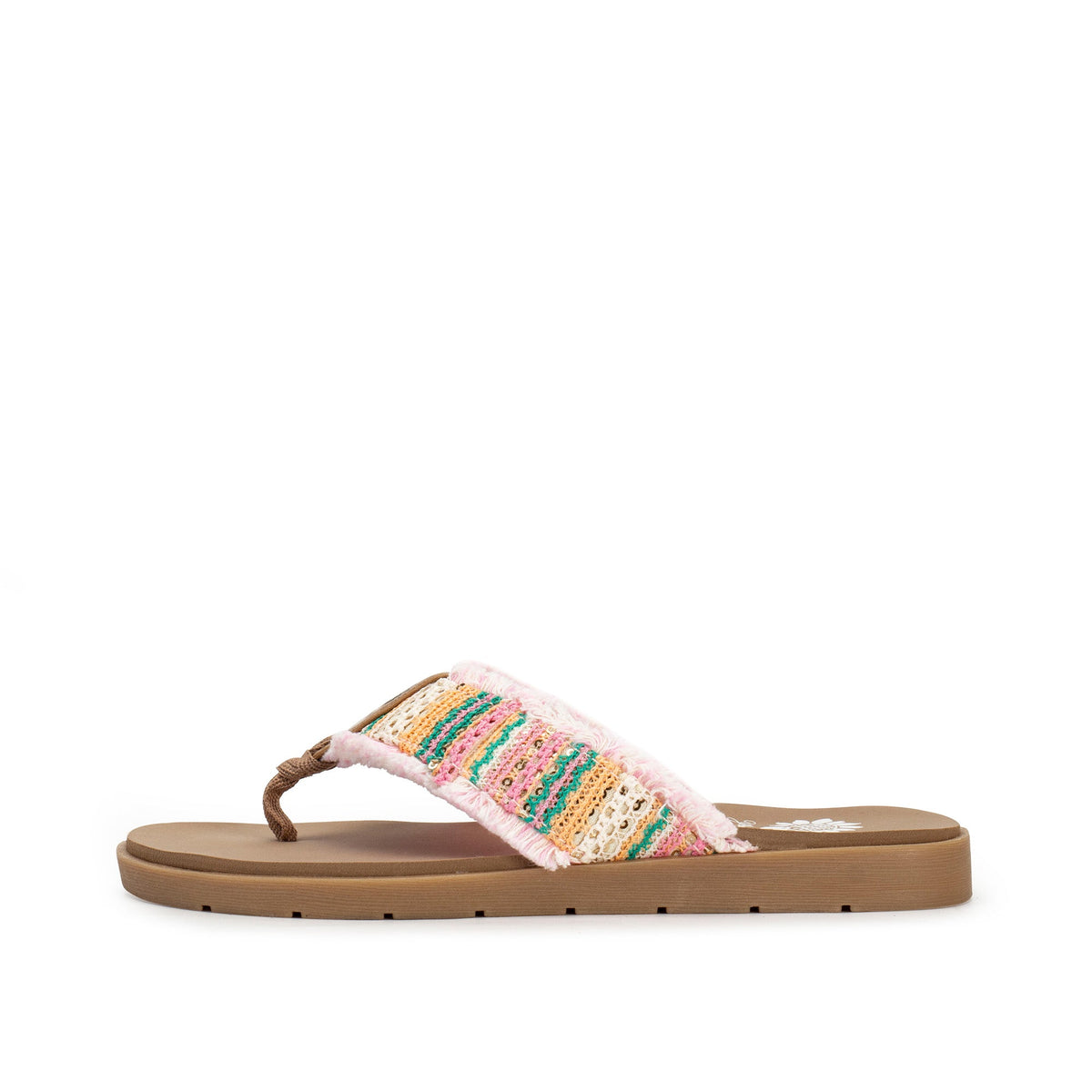 Yellow Box Footwear Flappy Sandal - Pink Multi