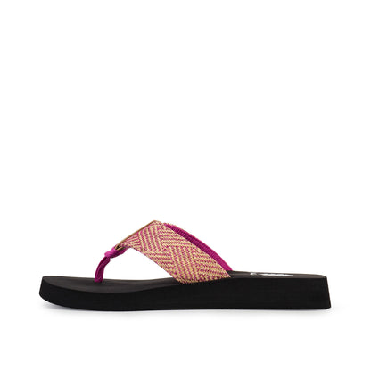 Yellow Box Footwear Farlin Flip Flop - Fuchsia
