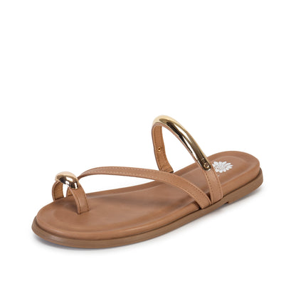 Yellow Box Footwear Hilari Toe-Ring Sandal - Almond