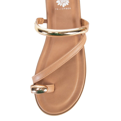 Yellow Box Footwear Hilari Toe-Ring Sandal - Almond