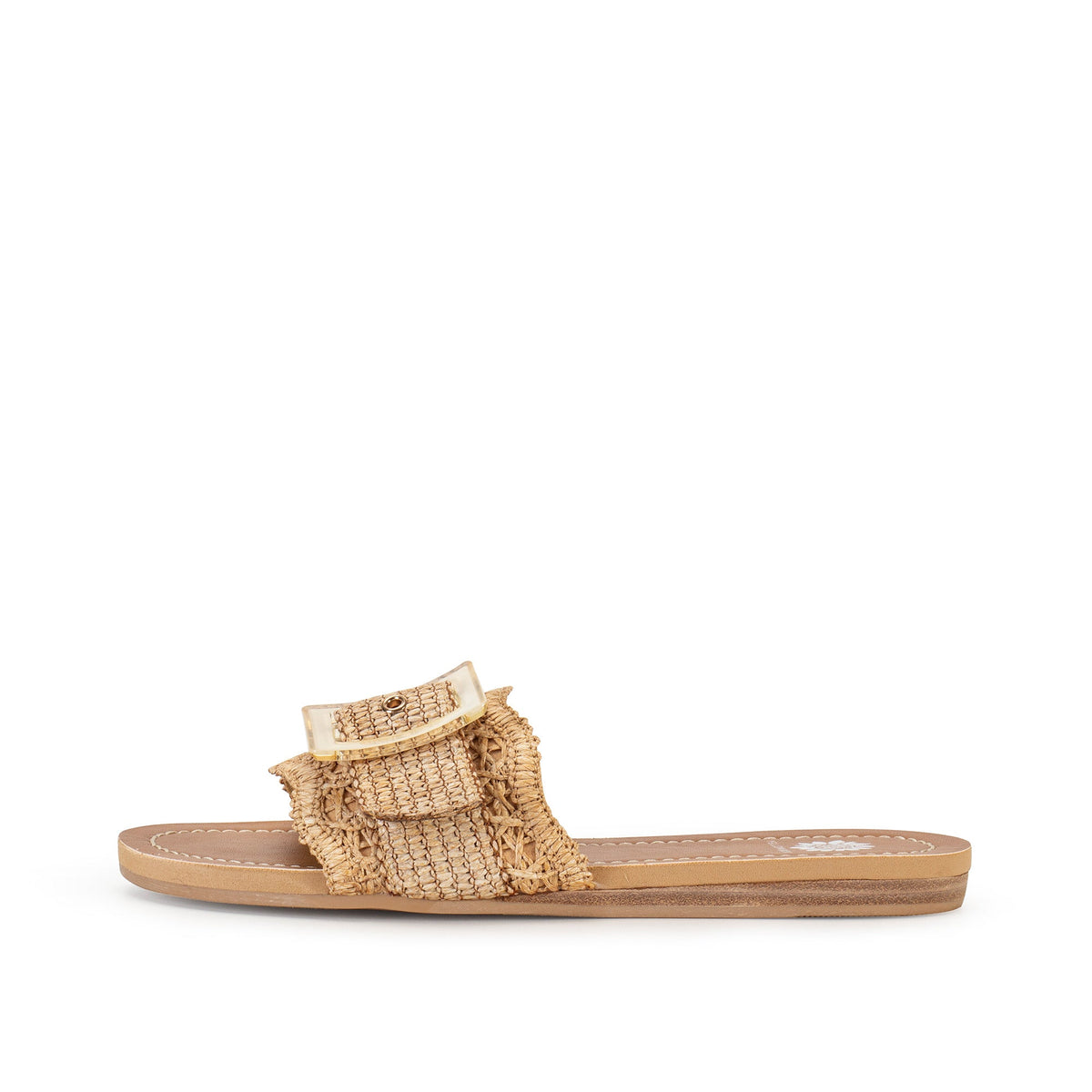 Yellow Box Footwear Hamlyn Slide Sandal - Natural