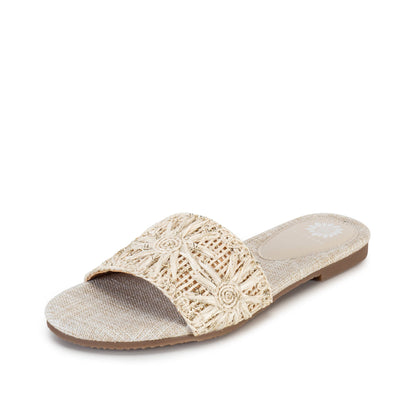 Yellow Box Footwear Haruka Slide Sandal - Ivory