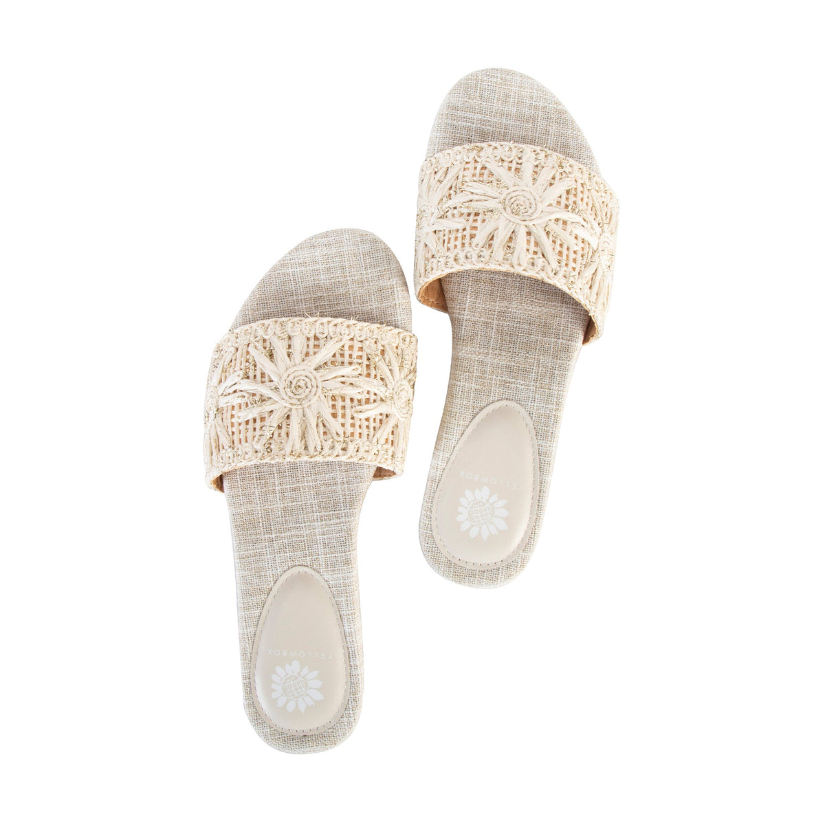 Yellow Box Footwear Haruka Slide Sandal - Ivory