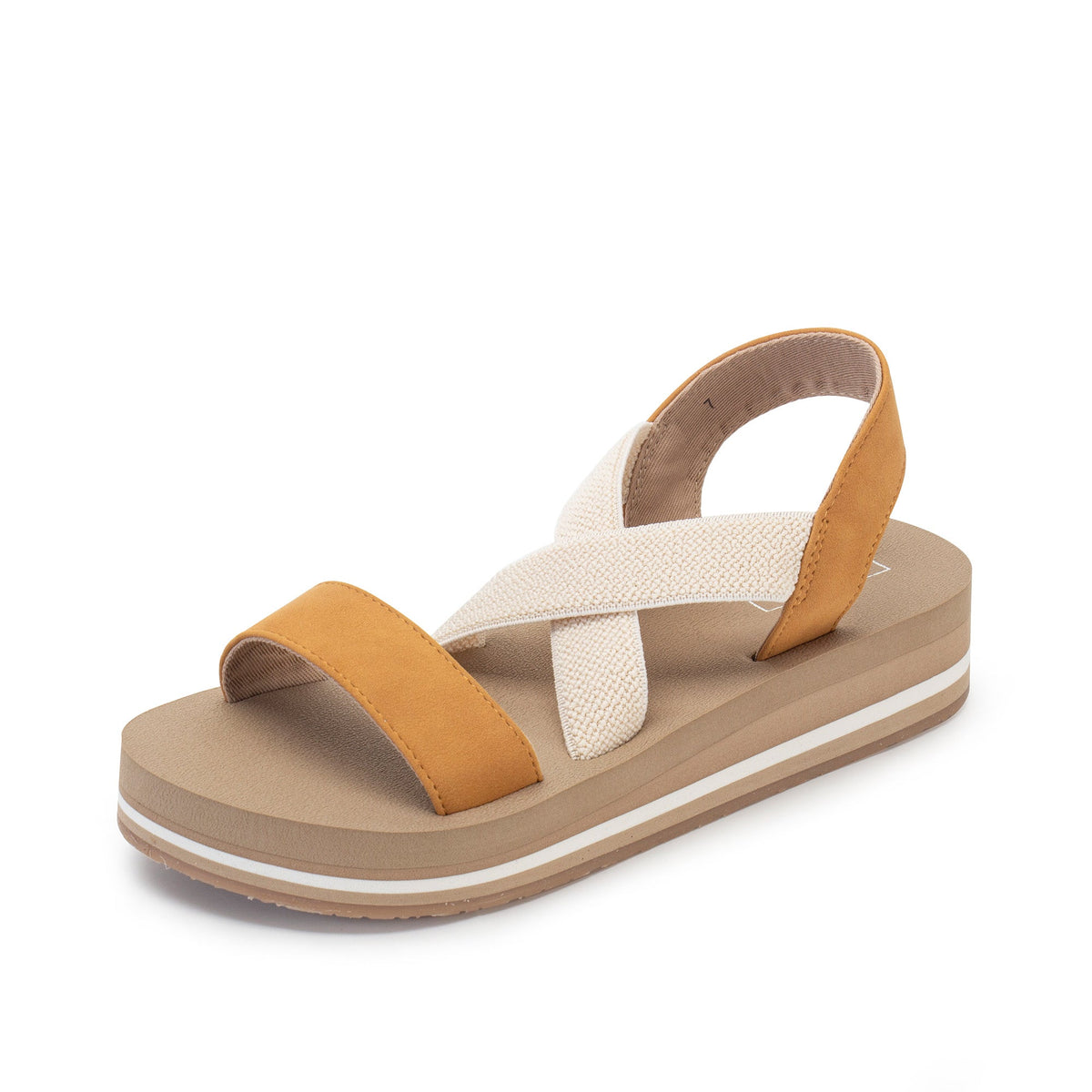 Yellow Box Footwear Manuela Flatform Sandal - Camel
