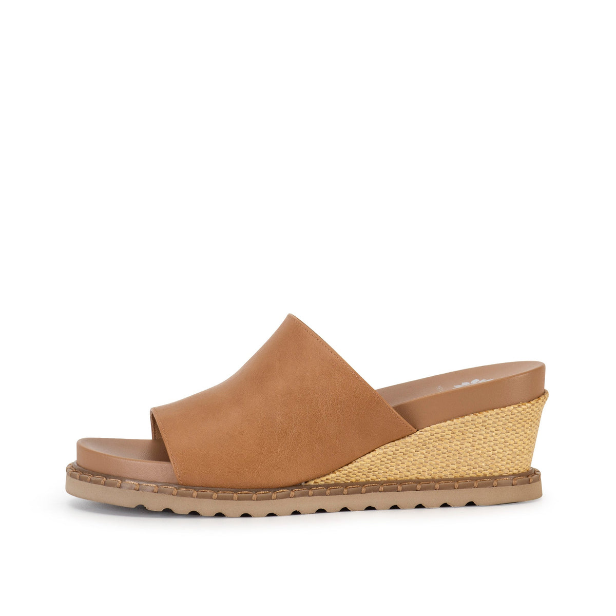 Yellow Box Footwear Marcie Wedge Sandal - Light Tan