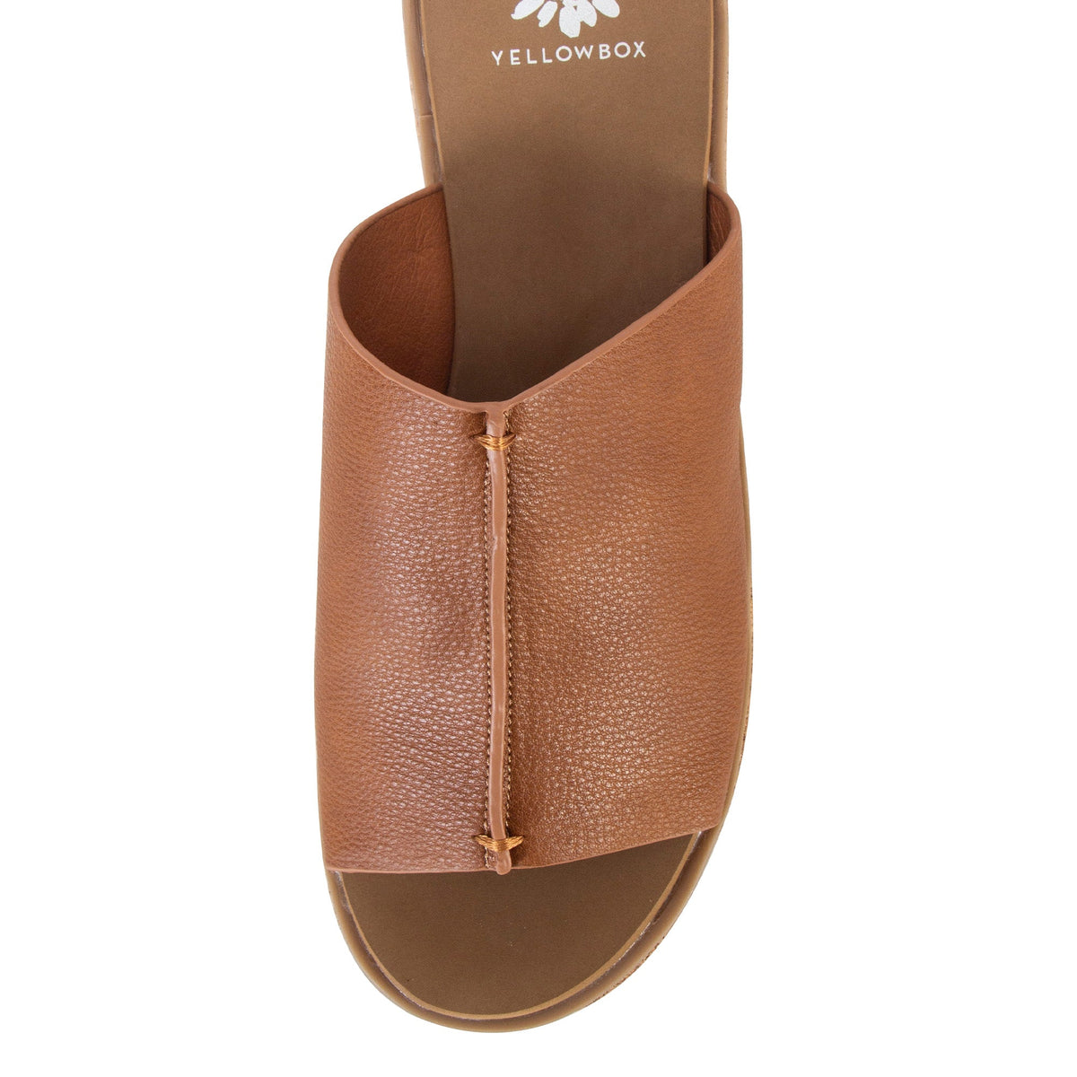 Yellow Box Footwear Vienna Cork Wedge Sandal - Tan