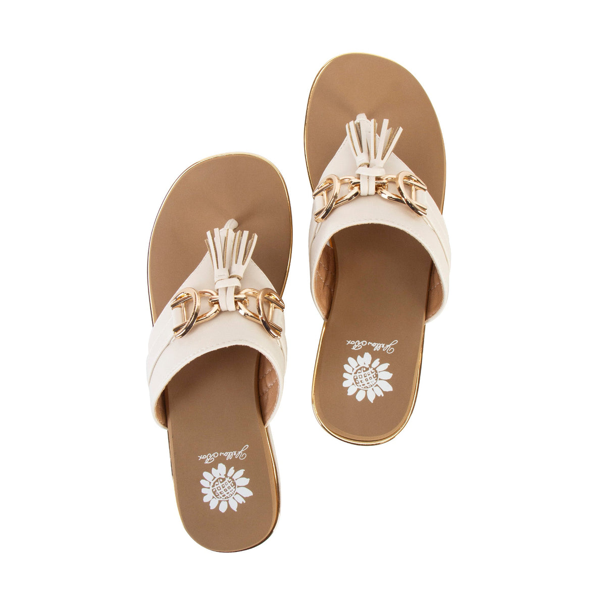 Yellow Box Footwear Geri Flatform Sandal - Ivory