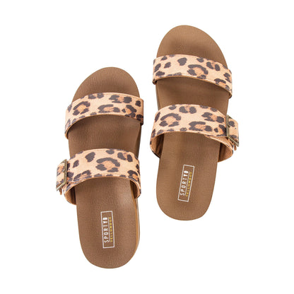 Yellow Box Footwear Catalena Flatform Sandal - Leopard