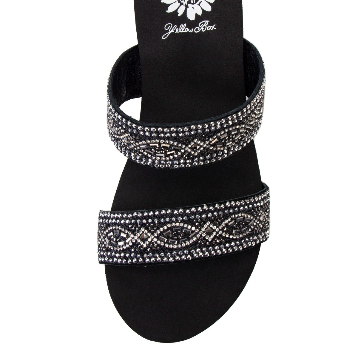 Yellow Box Footwear Sublime Wedge Sandal - Black