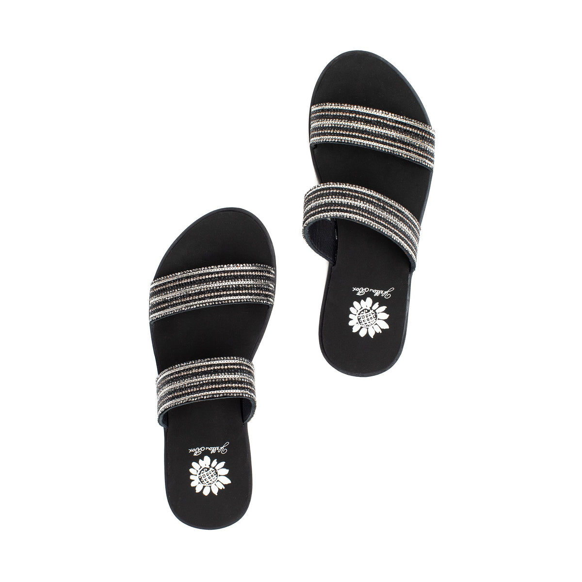 Yellow Box Footwear Dinda Slide Sandal - Black