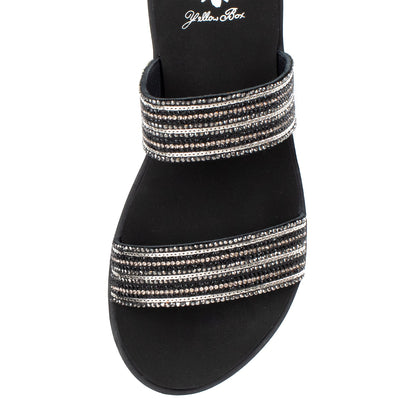 Yellow Box Footwear Dinda Slide Sandal - Black